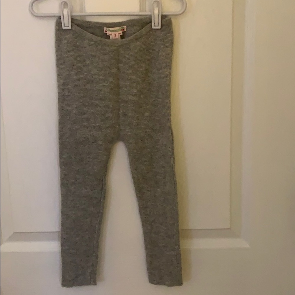 Bonpoint grey cashmere knit pants